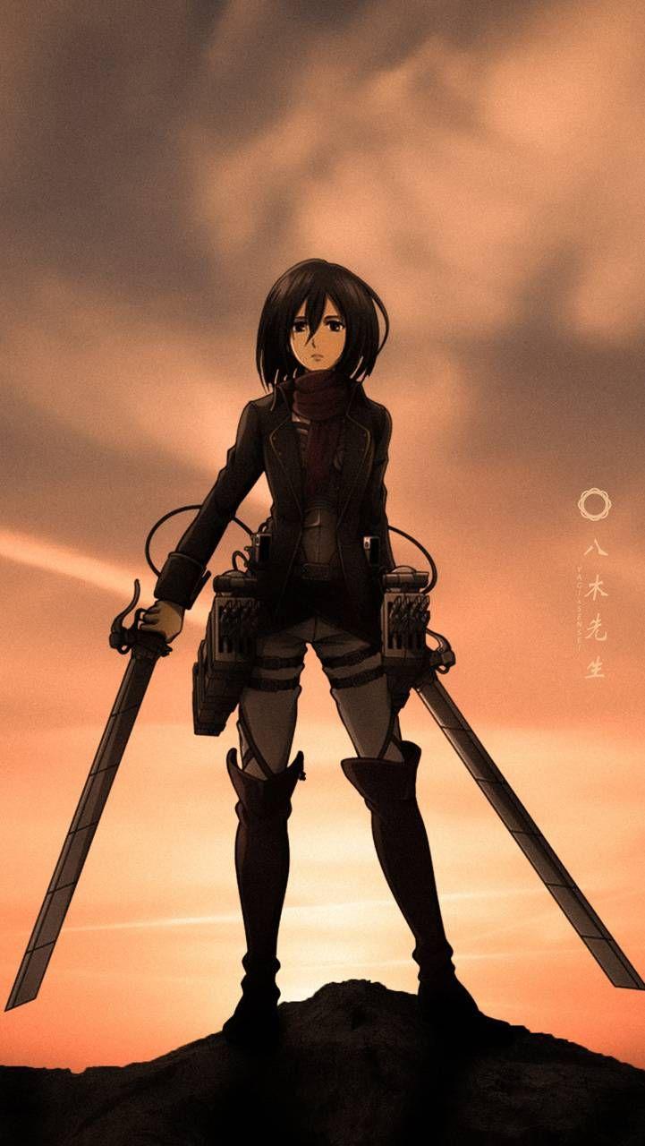 721x1280 Download Mikasa Wallpaper HD By Santylol25. Wallpaper HD.Com. Attack On Titan Anime, Mikasa Anime, Attack On Titan Aesthetic