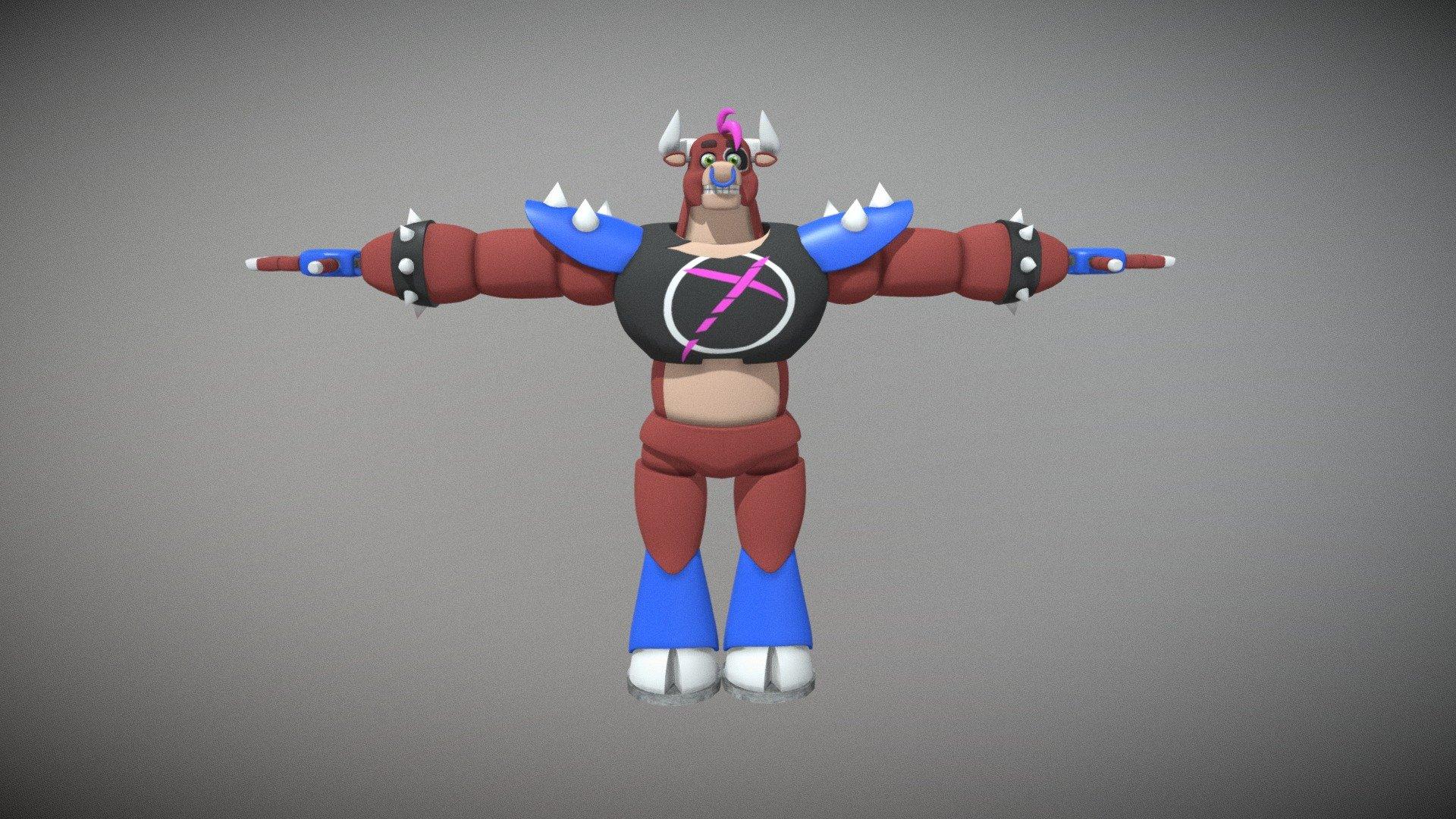 1920x1080 FNAF Breach Free 3D model by SanderTystad [47db89c]