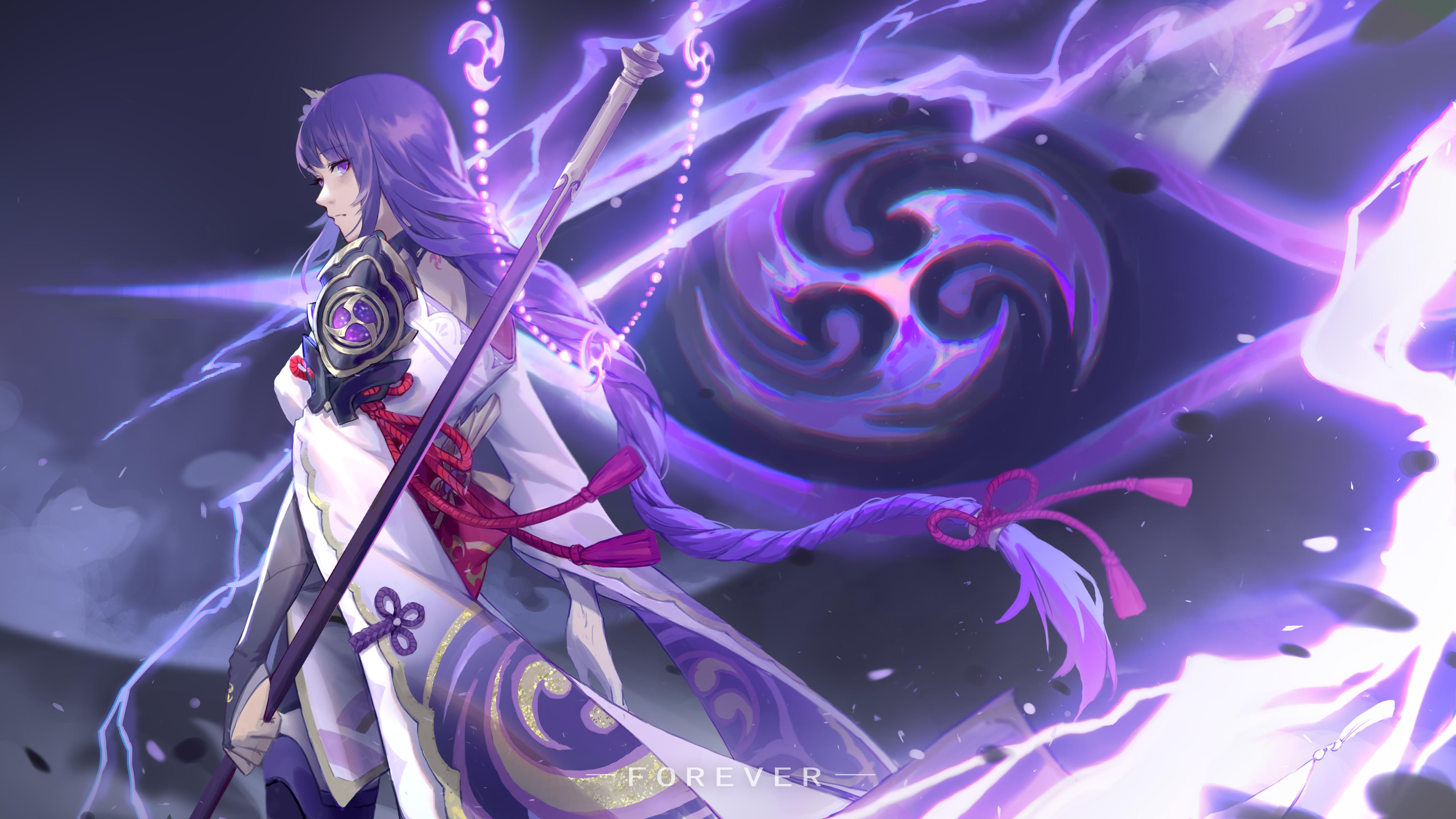 Game Genshin Impact Bộ hình nền cực đẹp dành cho game thủ hâm mộ tướng Raiden  Shogun
