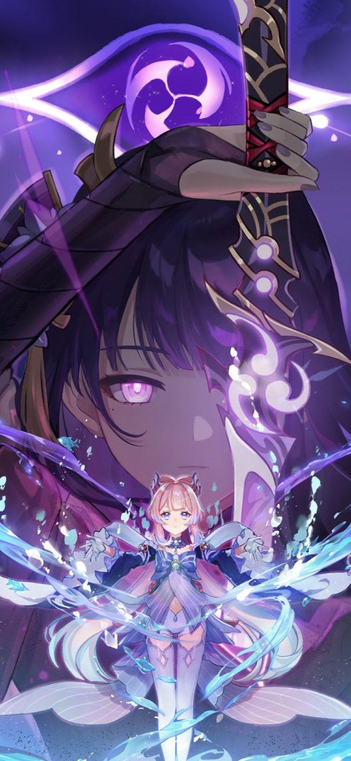 720x1560 Baal Raiden Shogun Art Genshin Impact 720x1560 Resolution Wallpaper, HD Games 4K Wallpaper, Image, Photo and Background Den. Character art, Character design, Anime