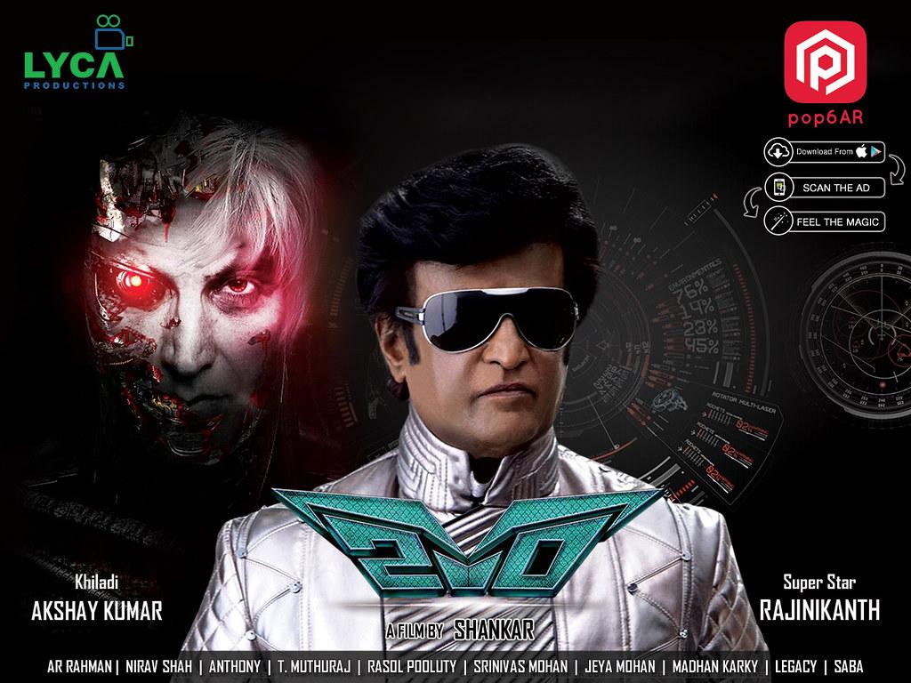 1024x768 Enthiran 2.0 Augmented Reality Image. Hi Rajini Fans, Thoug