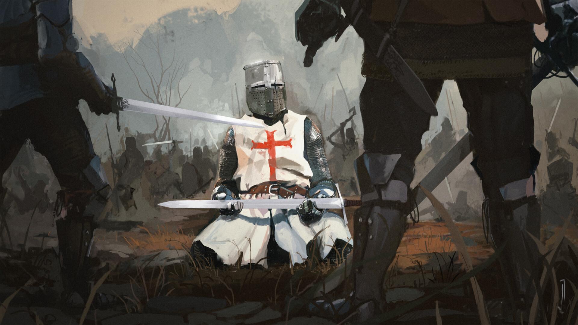 1920x1080 Sword Templar Crusader Fantasy Knight