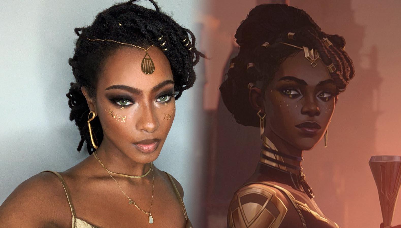 1579x900 Cosplayer As Mel From League Of Legends' Arcane