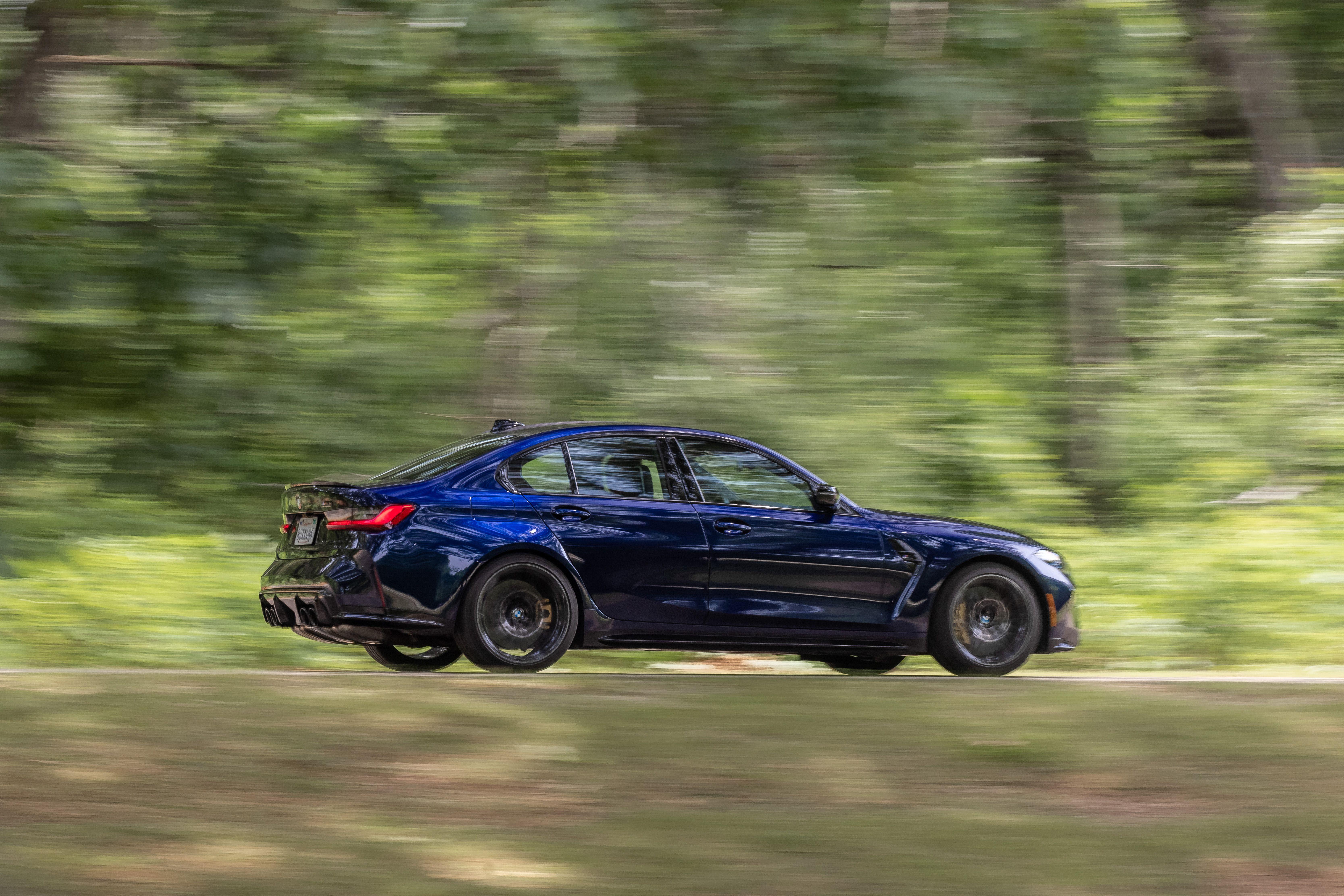 6672x4450 Blue BMW M3 Competition (G80)