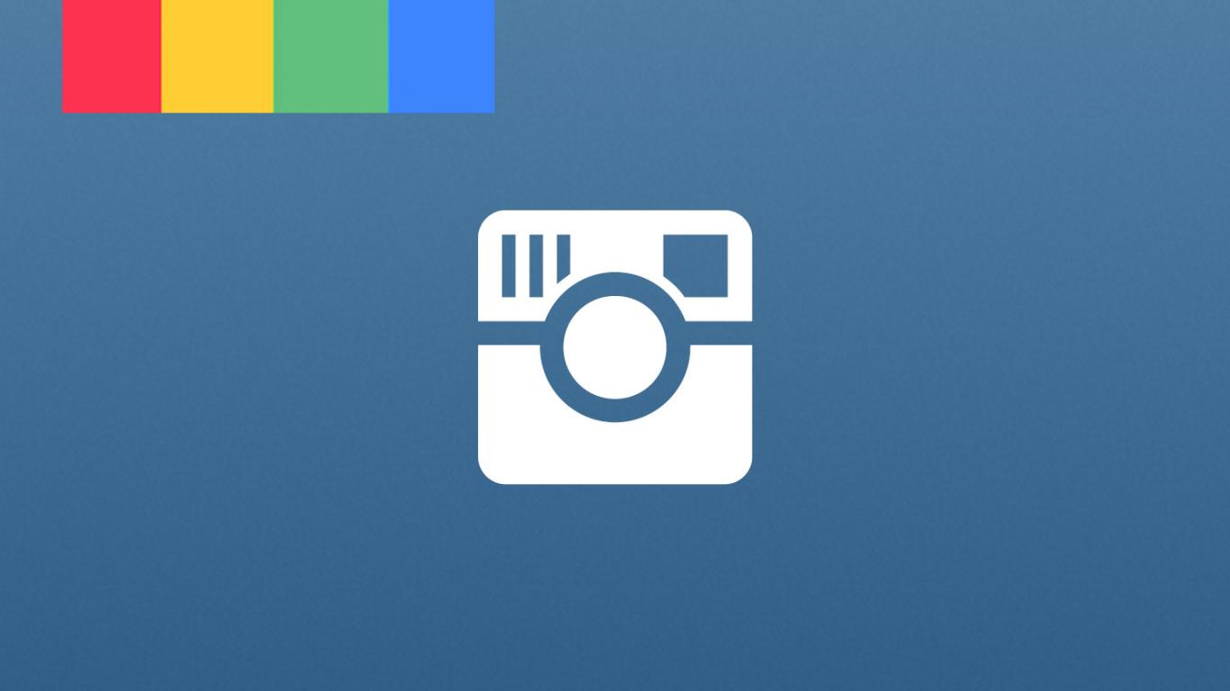 1366x768 Free download Instagram Logo on blue background [1500x838] for your Desktop, Mobile & Tablet. Explore Instagram Wallpaper. Banana Leaf Wallpaper
