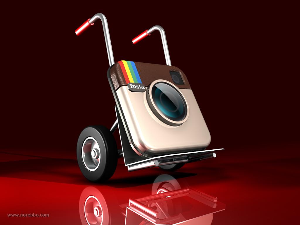 1024x768 Instagram Logo Wallpaper