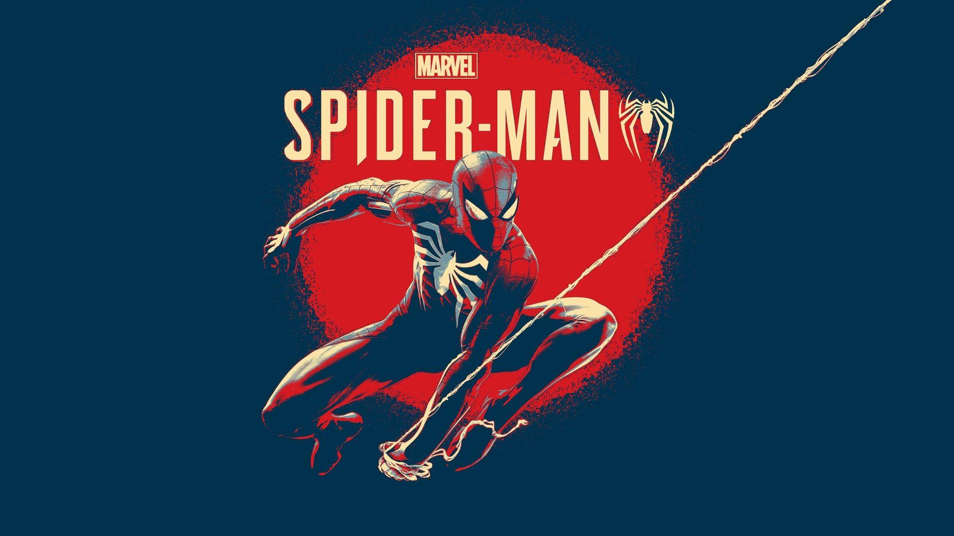 1920x1080 Marvel Spider Man PS4 Wallpaper