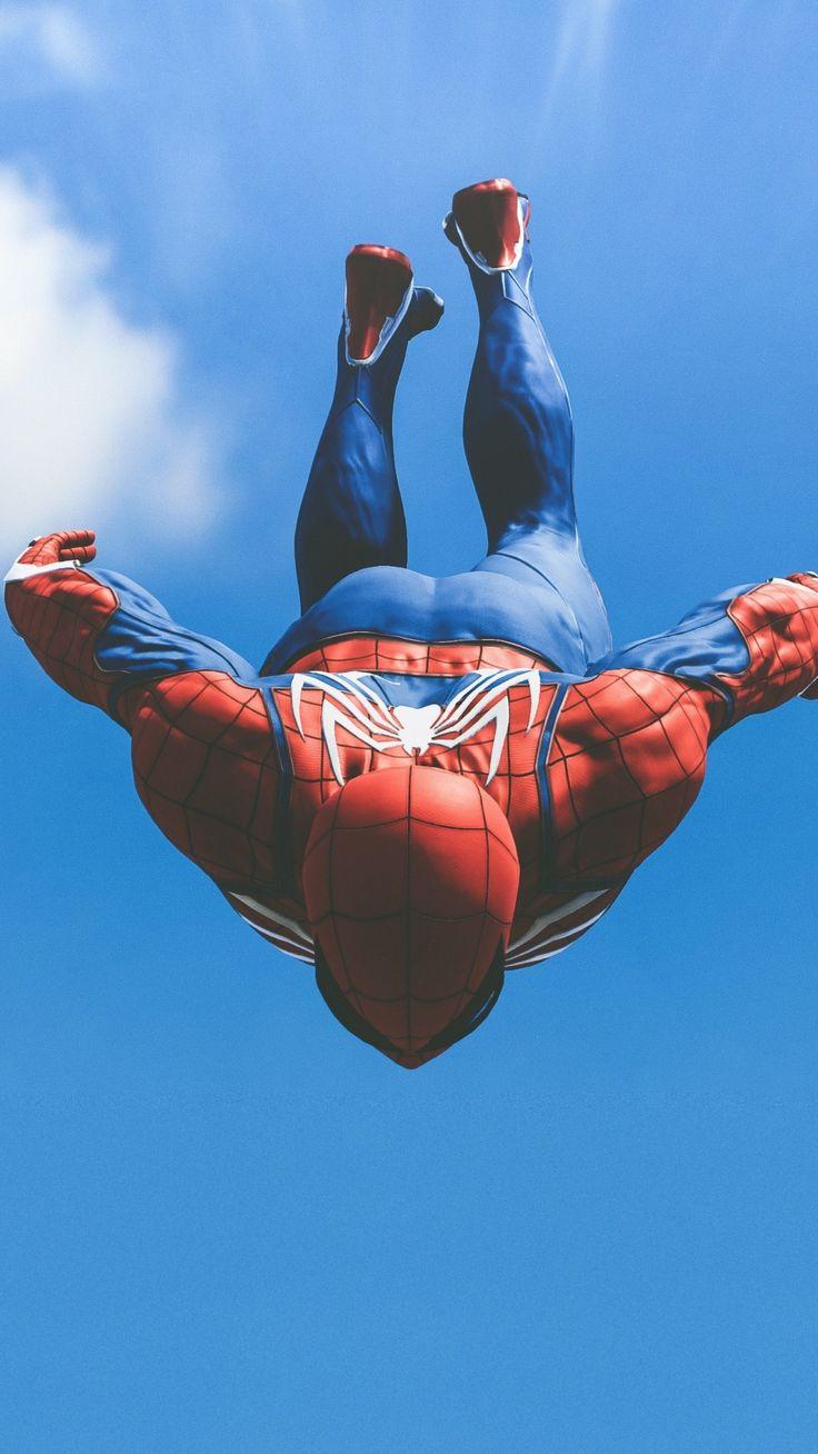 736x1308 Jump, Video Game, Spider Man (PS4), 1080x1920 Wallpaper. Marvel Wallpaper, Marvel Spiderman, Amazing Spiderman