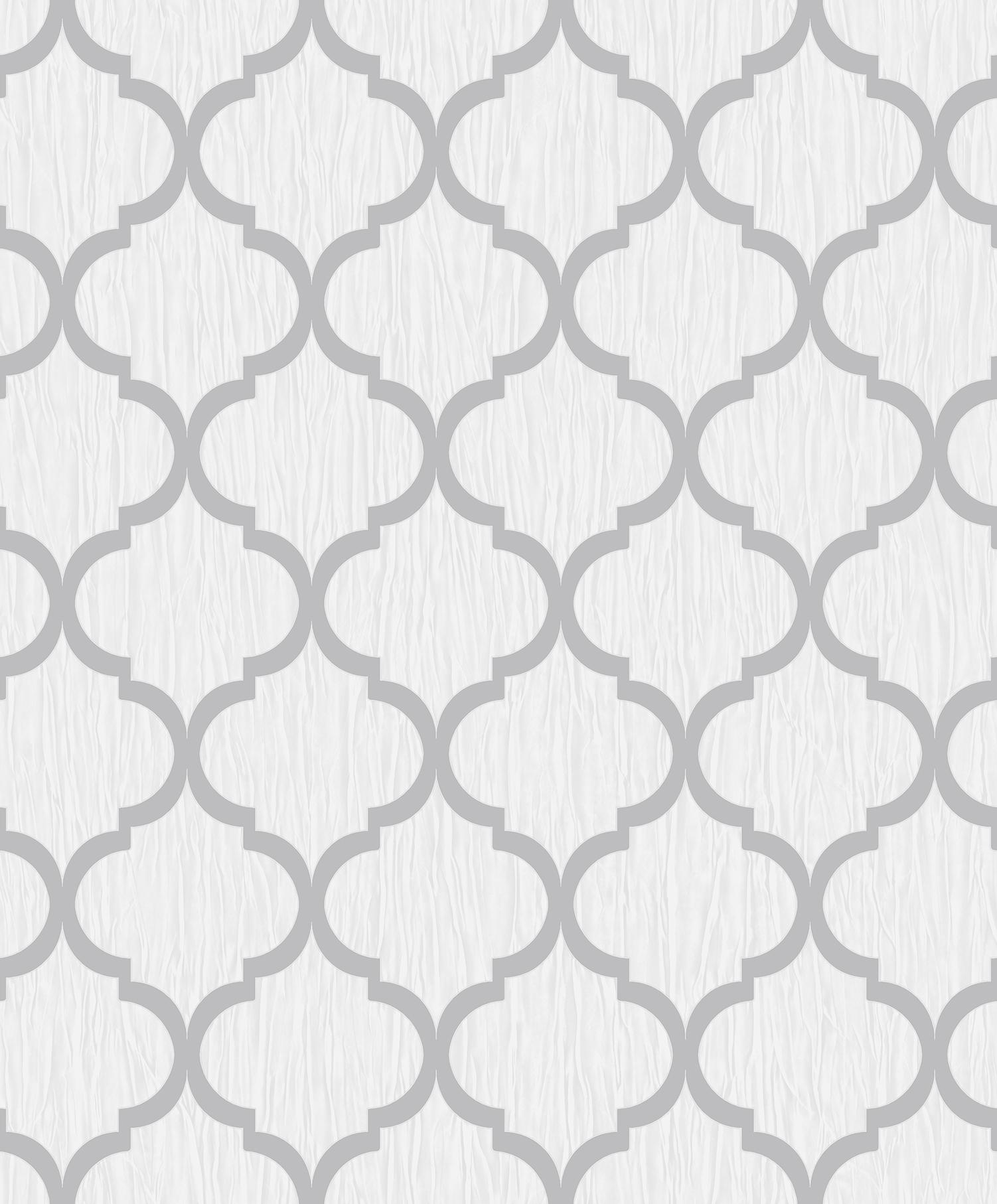 1502x1814 Debona Crystal Trellis White Silver 8896