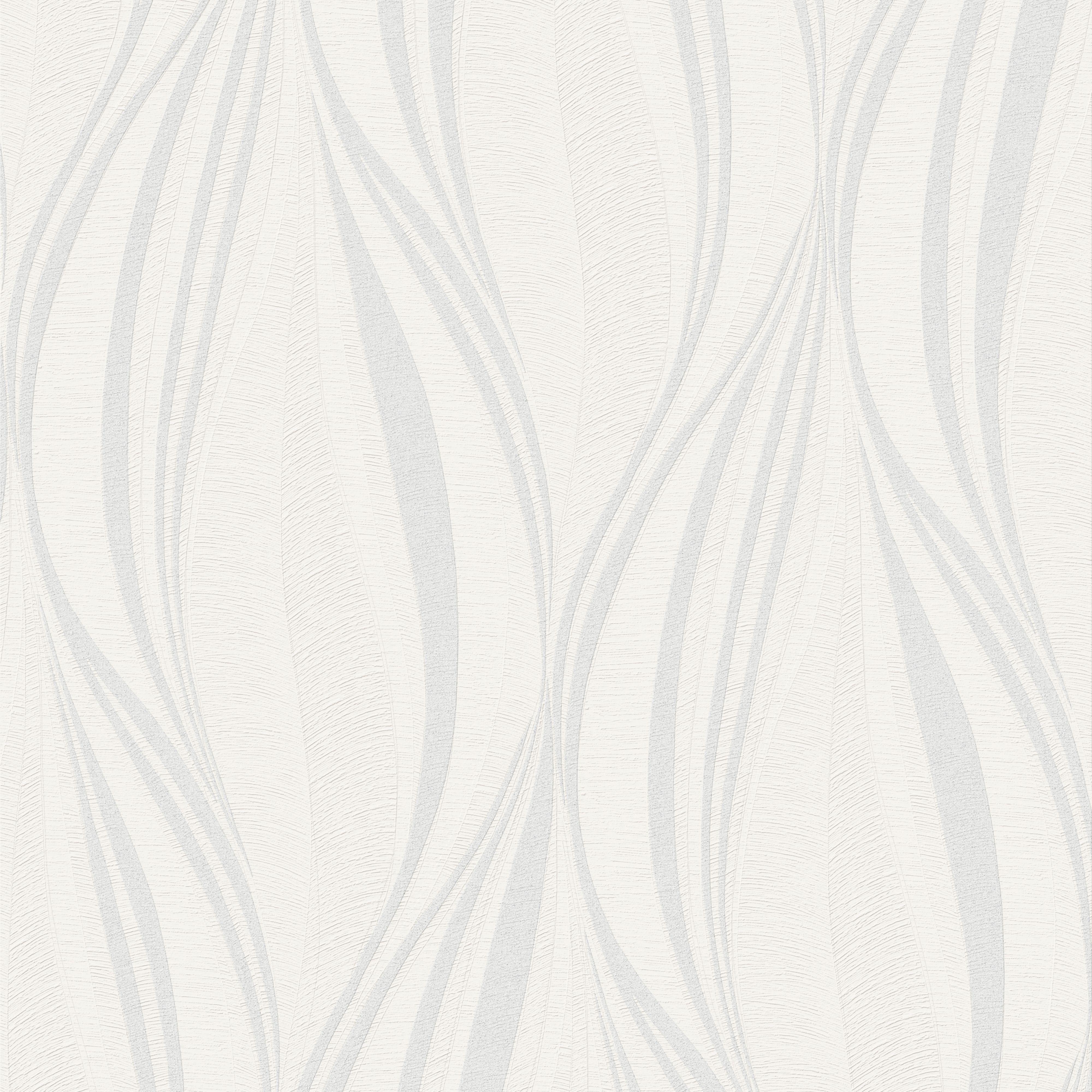 4000x4000 White Silver Wallpaper