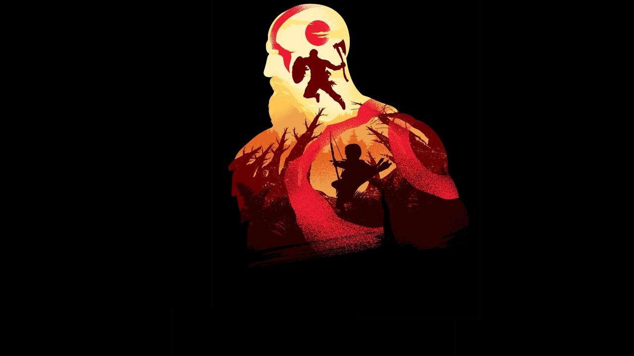 1280x720 Minimal God Of War Game Artwork 2019 720P Wallpaper, HD Games 4K Wallpaper, Image, Photo and Background