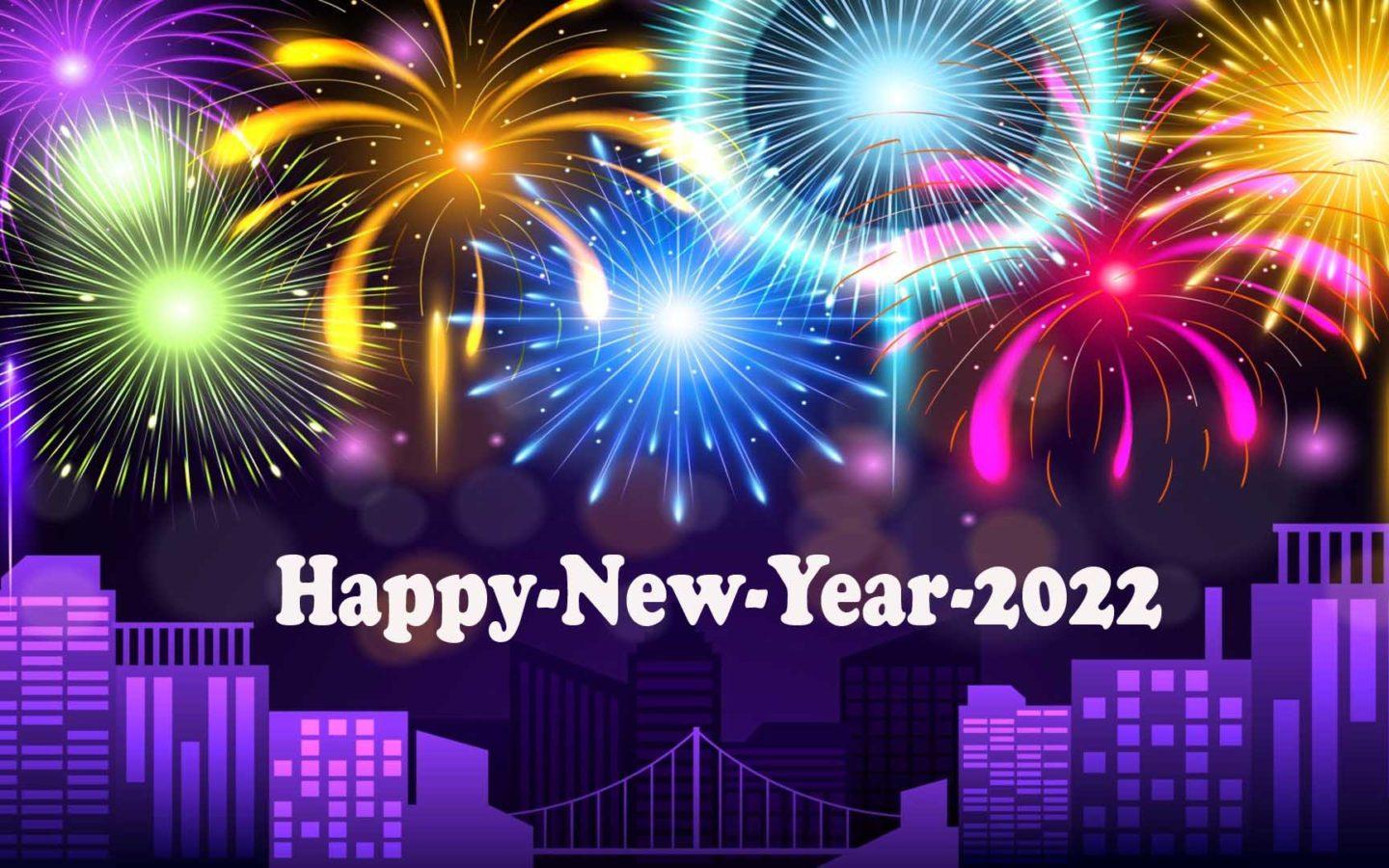 1440x900 Happy New Year 2022 Greeting Card For Android Mobile Phones HD Wallpaper % :