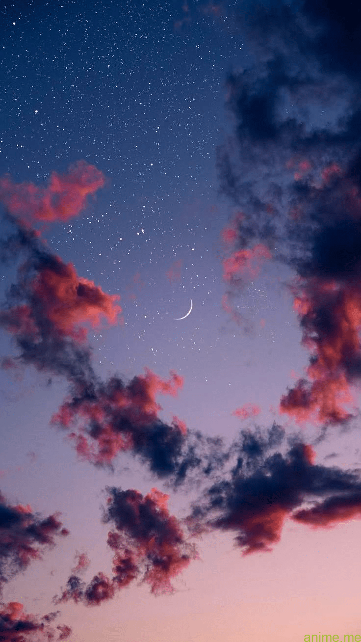 736x1308 Nachthimmel #wallpaper #telephone #android #hintergrund #followme
