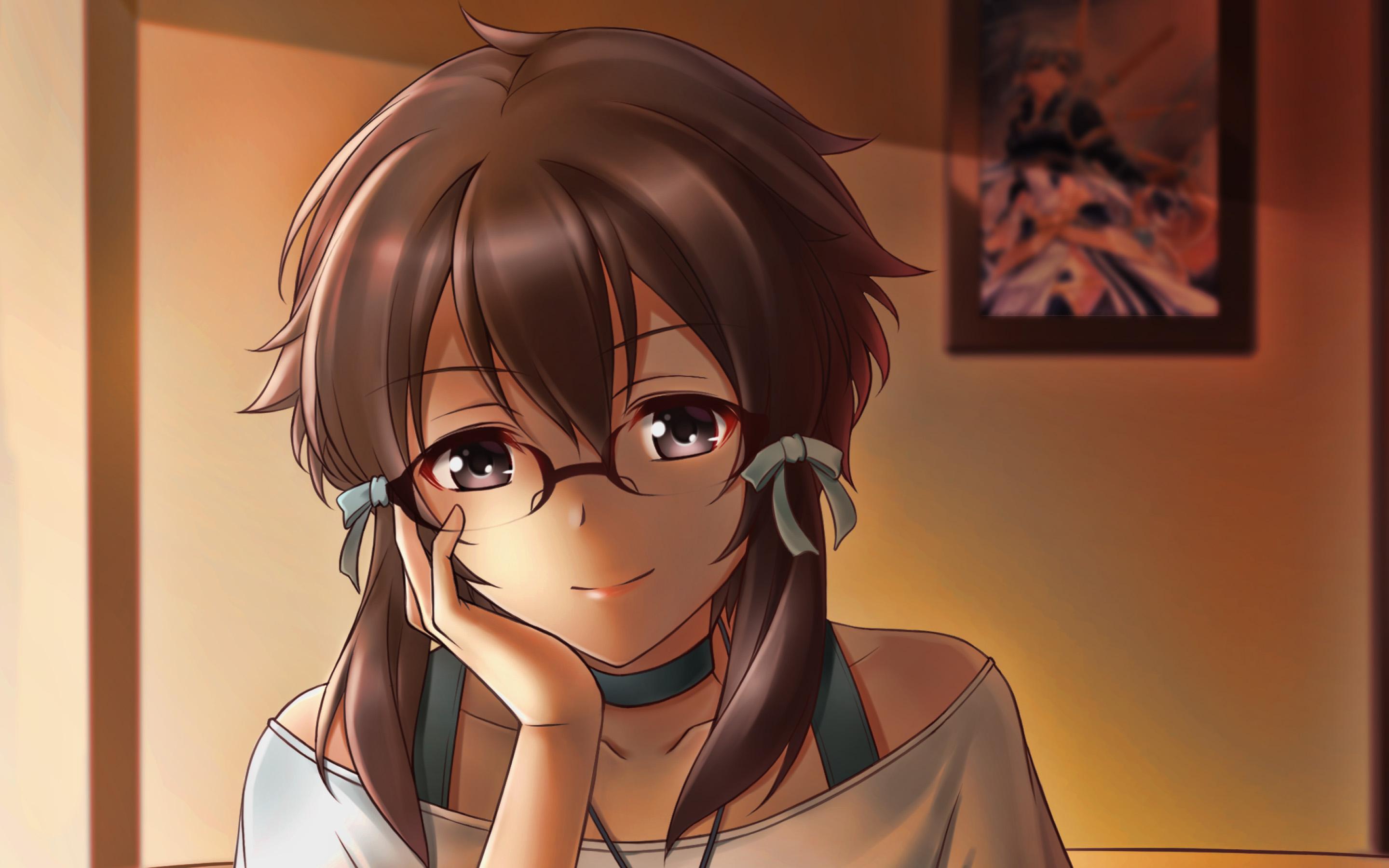 2880x1800 Asada Shino, Artwork, Sword Art Online, Manga, Sinon