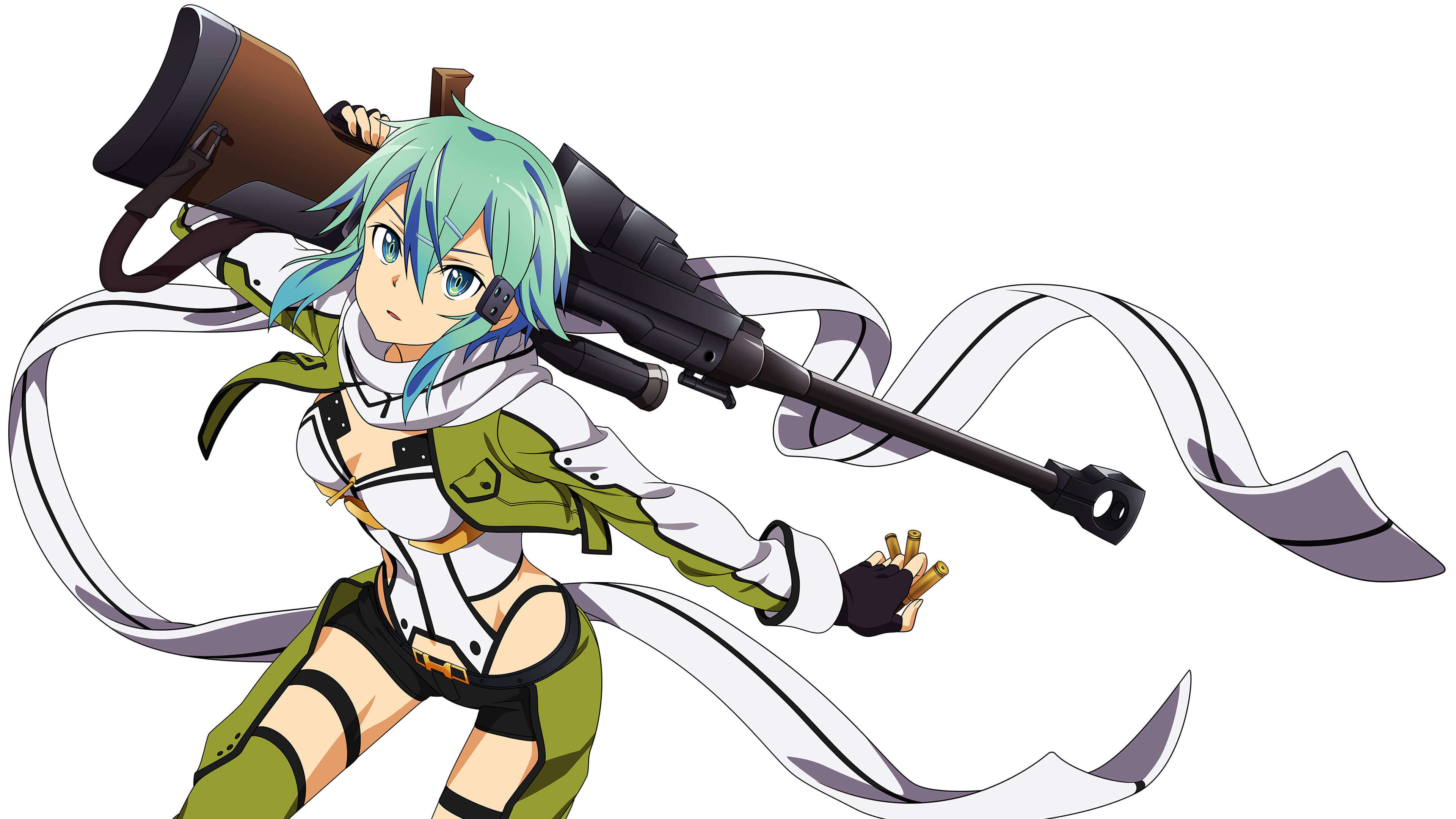 3840x2160 Sword Art Online Sinon Asada Shino UHD 4K Wallpaper