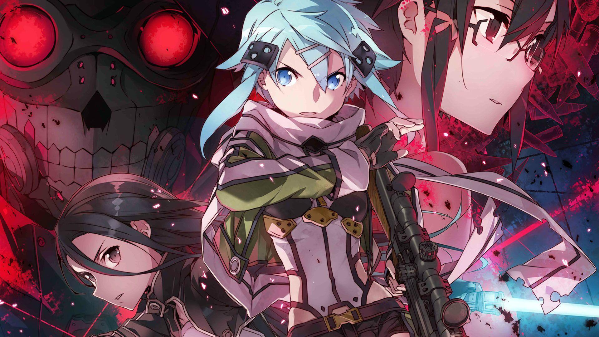 1920x1080 Sinon Wallpaper