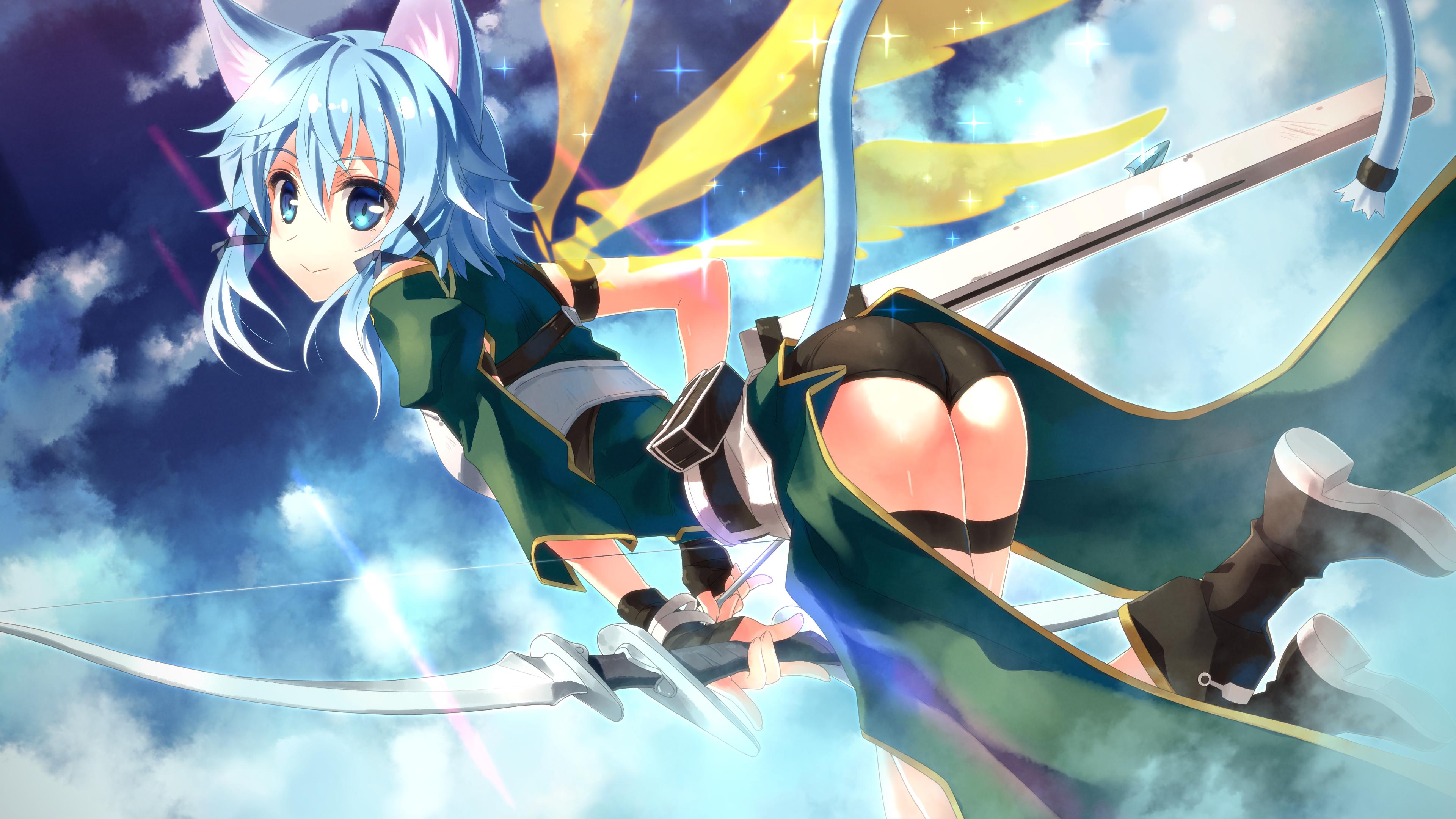 3840x2160 Sinon (ALO) Shino Wallpaper Anime Image Board