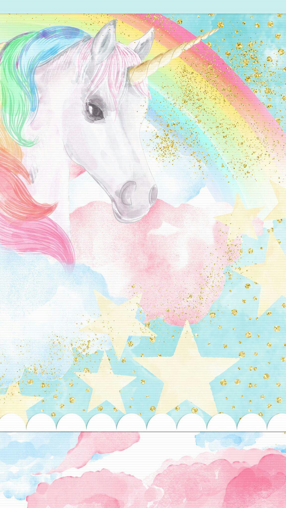 1152x2048 rainbow and unicorn. Legendary Unicorns. Unicorn, Unicorn art