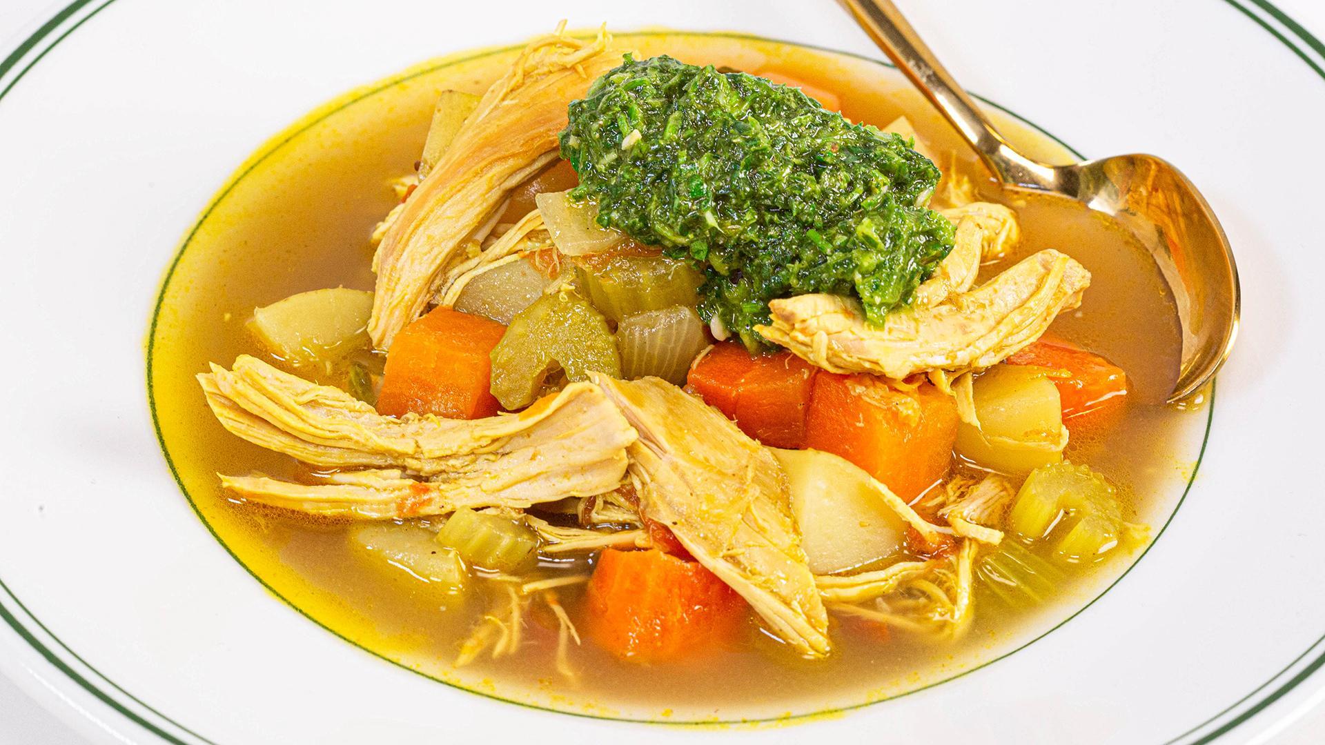 1920x1080 Spiced Winter Chicken Soup Recipe. Recipe Ray Show