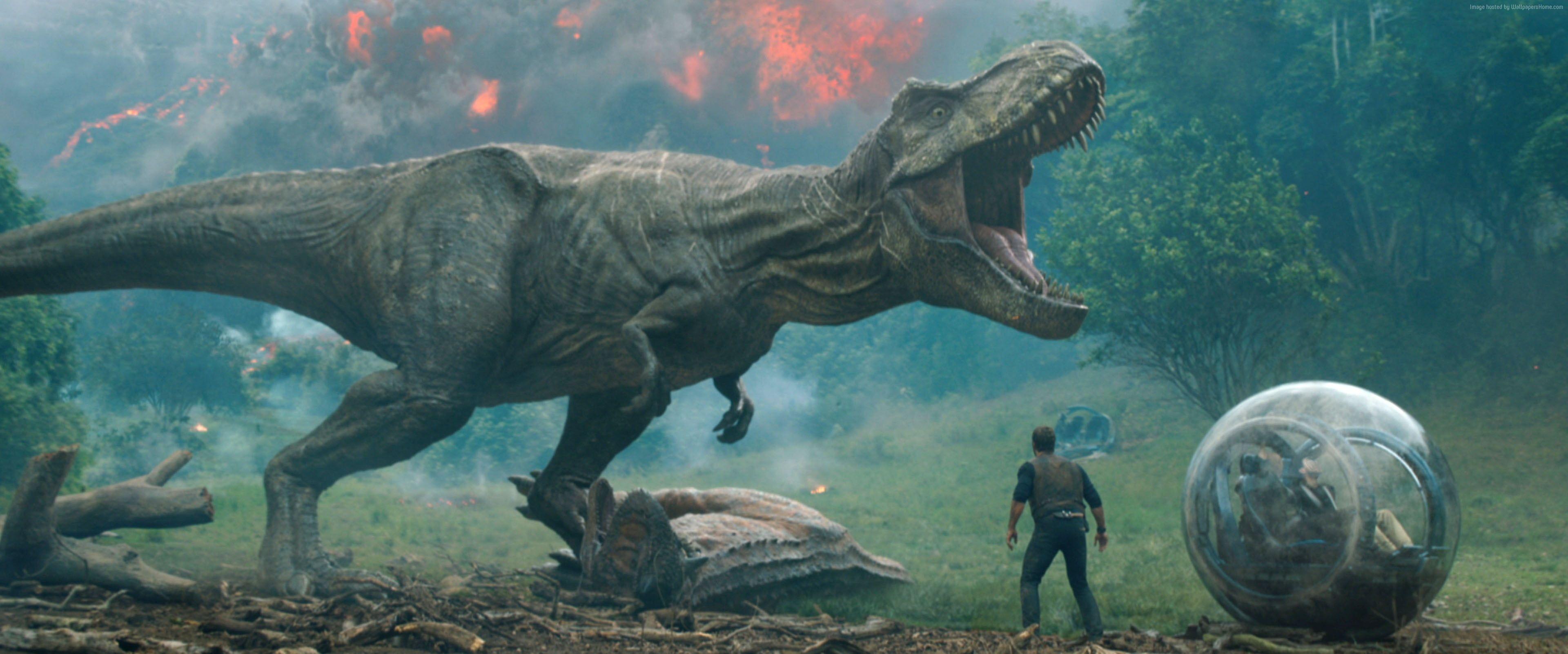 3840x1603 Jurassic World 4k HD Wallpaper