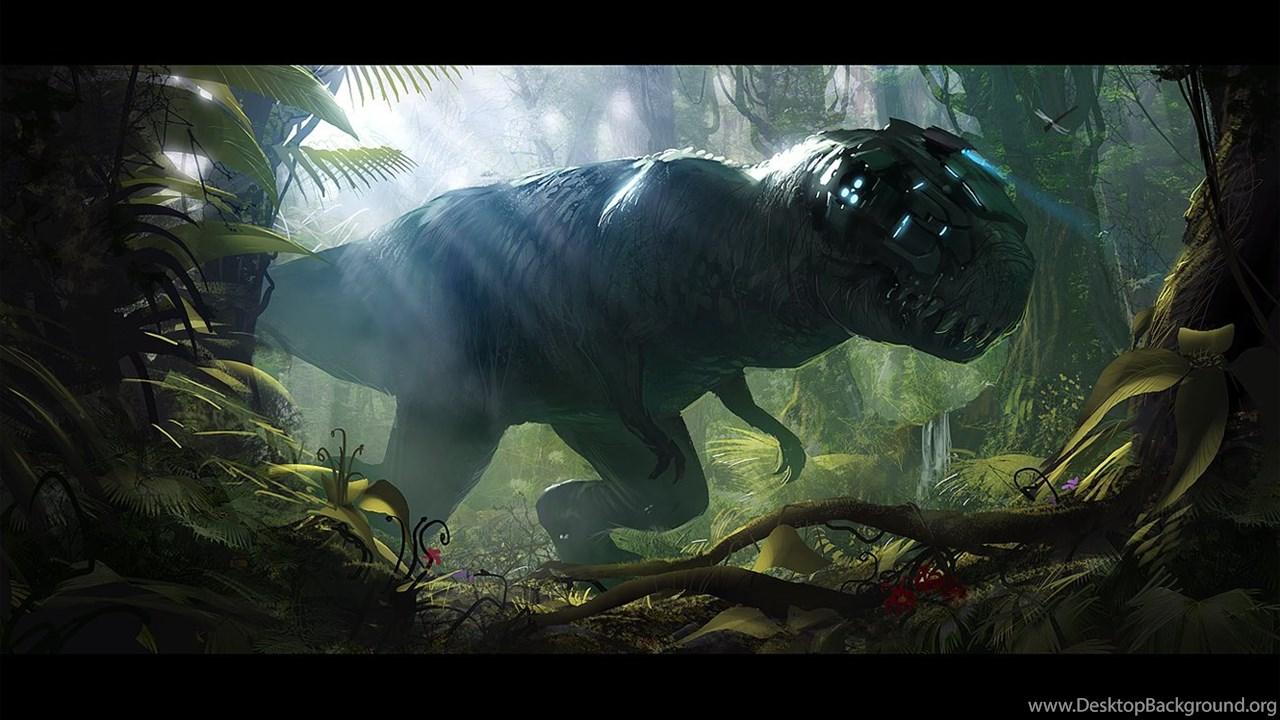 1280x720 Jurassic Park T Rex Wallpaper Desktop Background