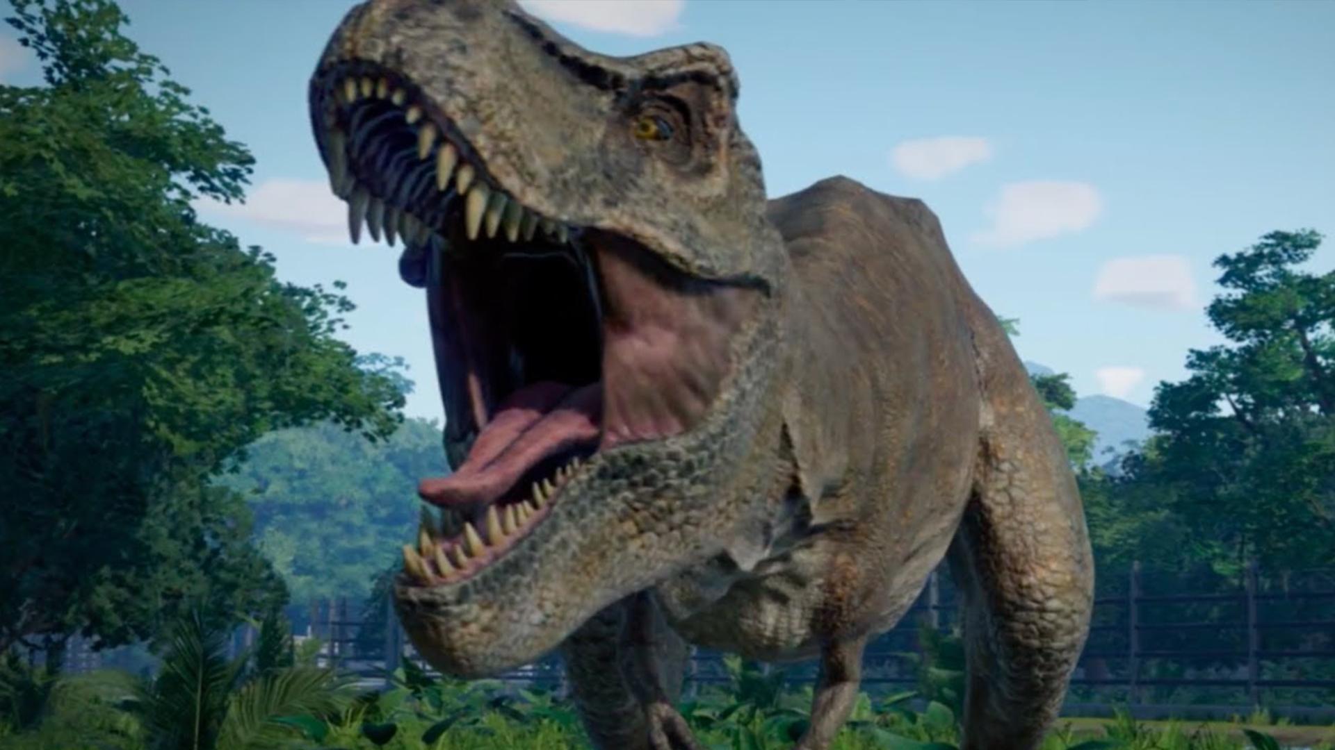 1920x1080 Jurassic World Evolution Will Shrink T Rexes In Its Big September Update