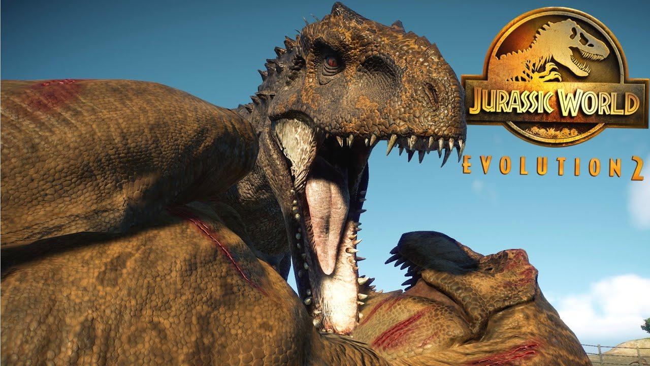 1280x720 INDOMINUS REX: All NEW Animations! World Evolution 2