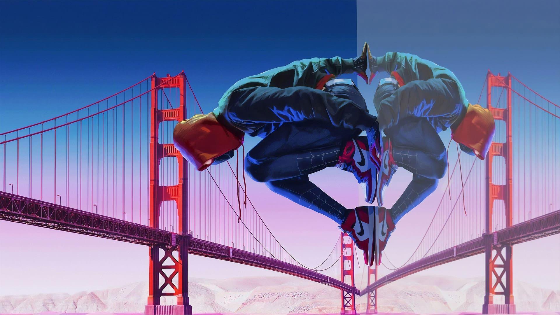 1920x1080 Spider Man Into The Spider Verse Wallpaper