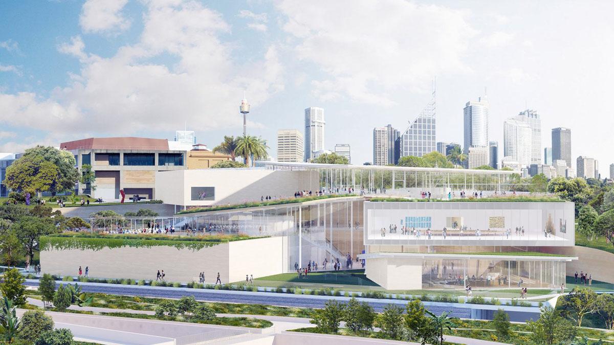 1200x675 SANAA reveals new image for Art Gallery of South Wales expansion in Sydney