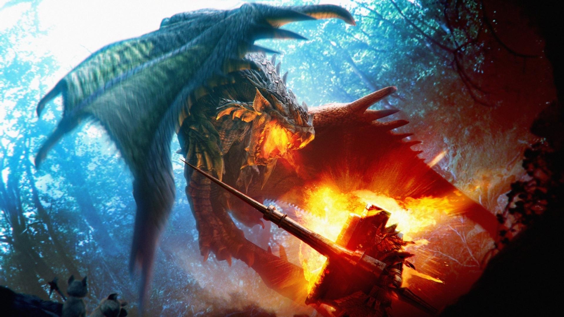 1920x1080 Monster Hunter hình nền