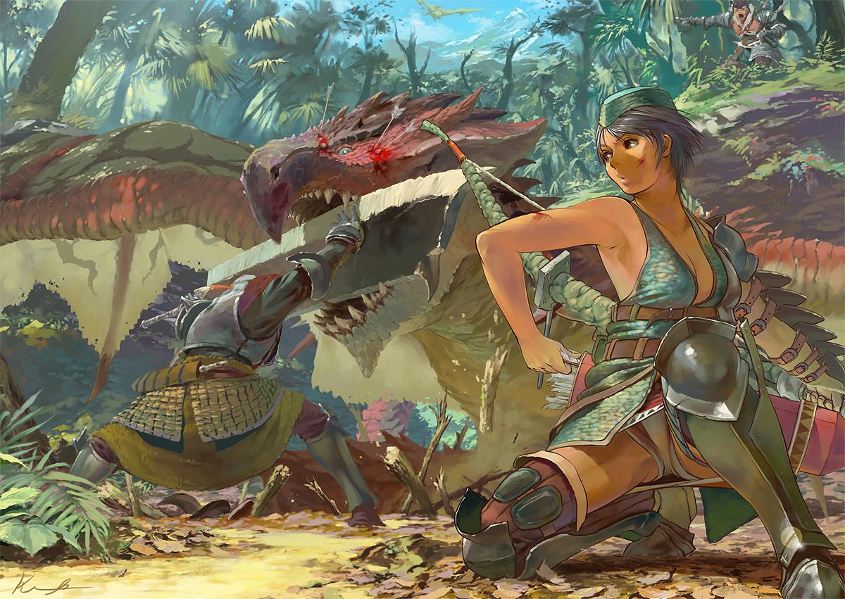 1200x851 Monster Hunter hình nền