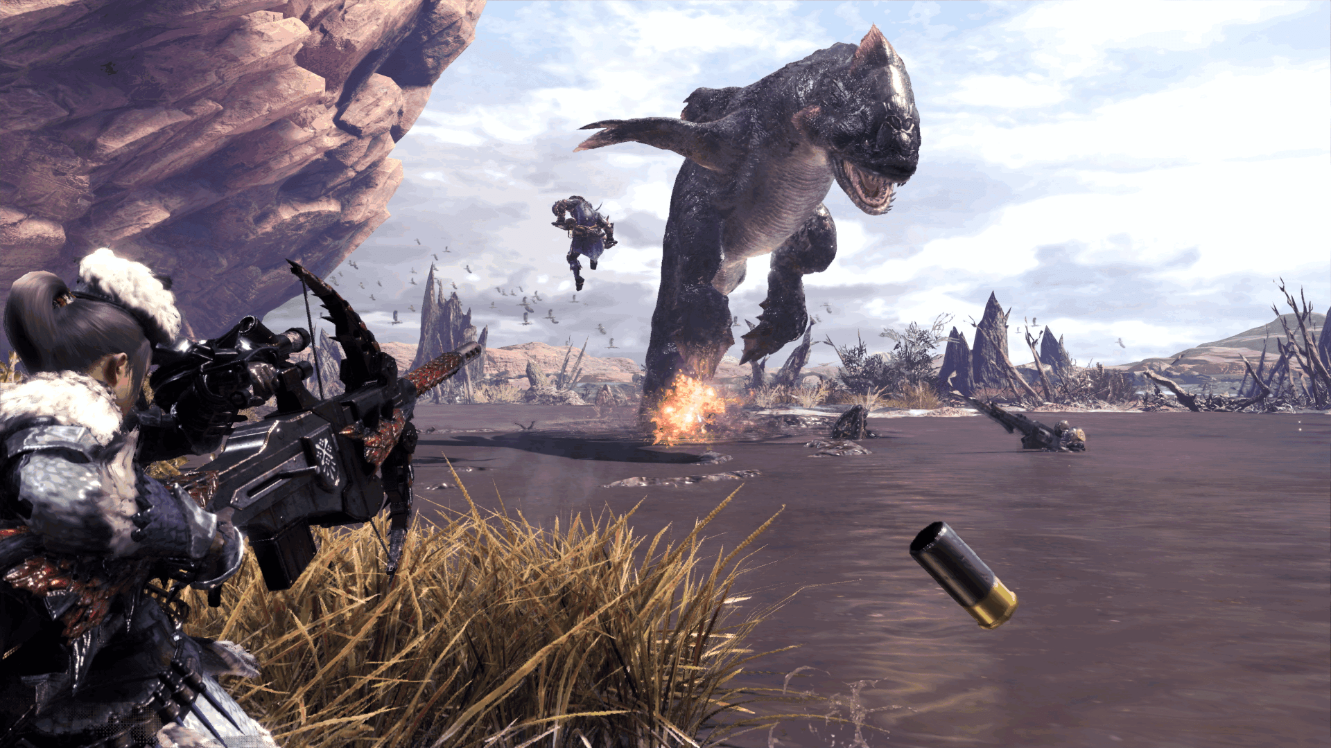 1920x1080 Hình nền Monster Hunter: Thế giới, Ảnh chụp màn hình, 4K, Trò chơi