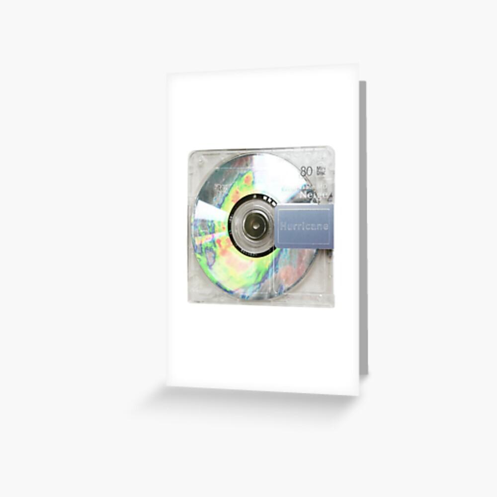 1000x1000 Kanye West Hurricane Single Cover Greeting Card