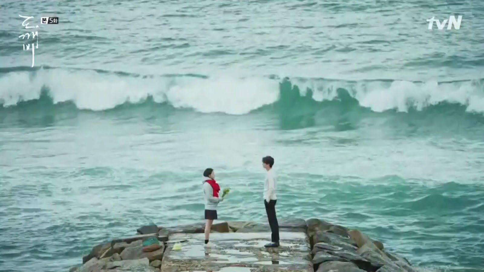 1600x900 Landscape Goblin Kdrama Desktop Wallpaper HD