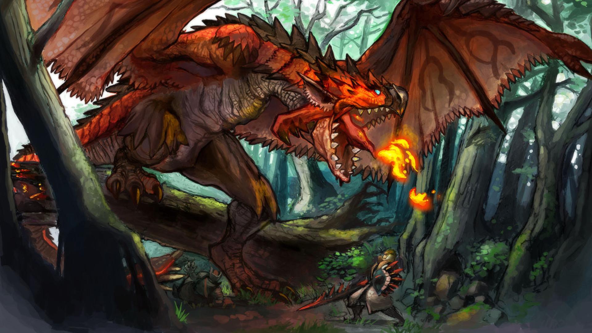 1920x1080 Monster Hunter hình nền