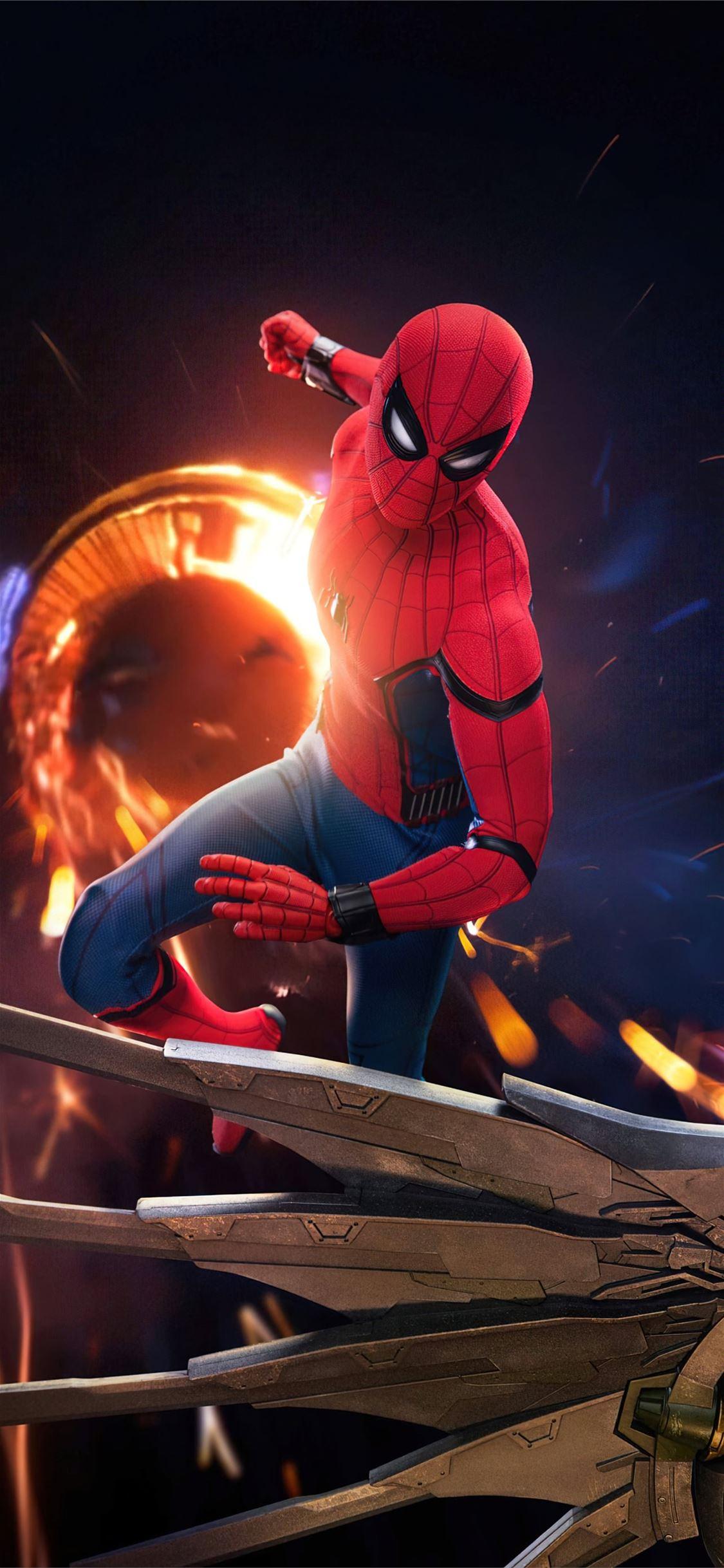 1125x2436 spiderman miles morales 5k iPhone 11 Wallpaper Free Download