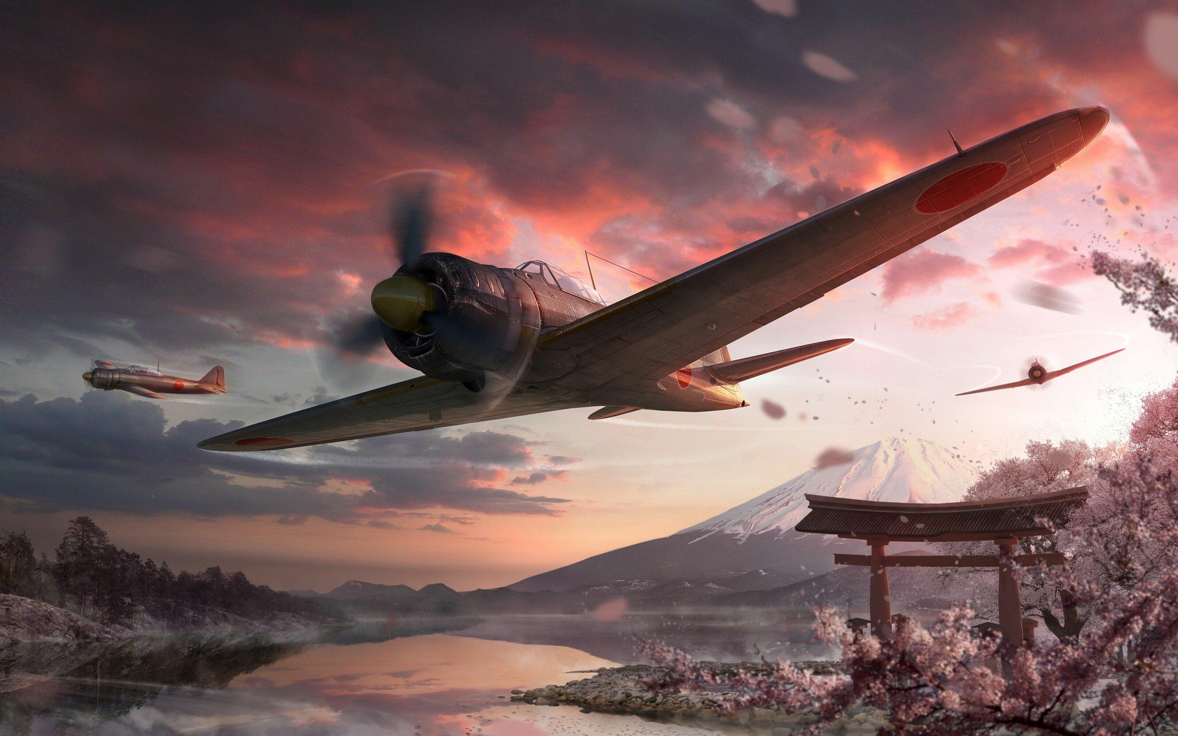 3840x2400 HD wallpaper: 4000x game, vehicle, war, warplanes, world, wwii Wallpaper Market