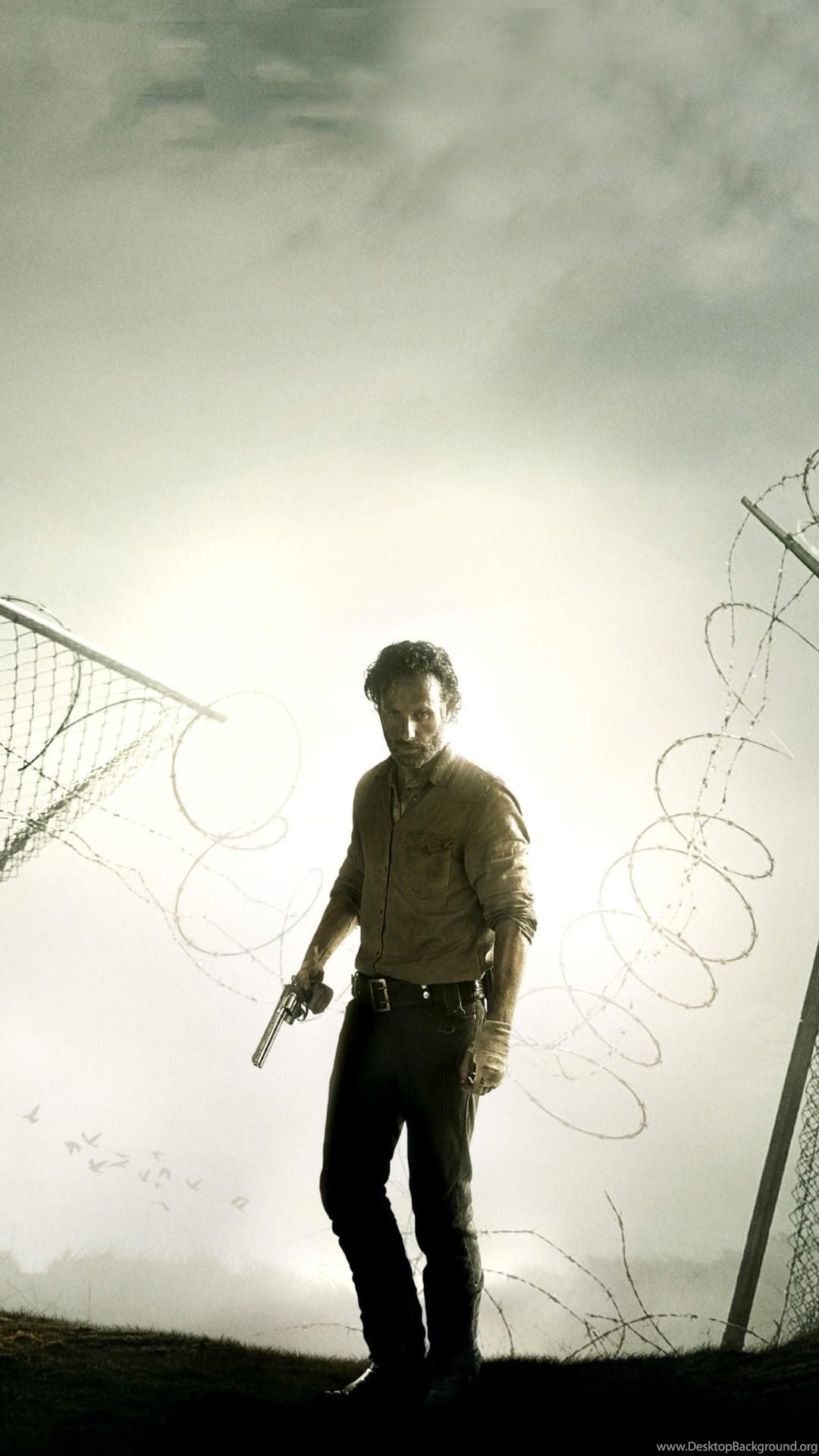 1080x1920 The Walking Dead, Andrew Lincoln Wallpaper For iPhone 6 Plus Desktop Background