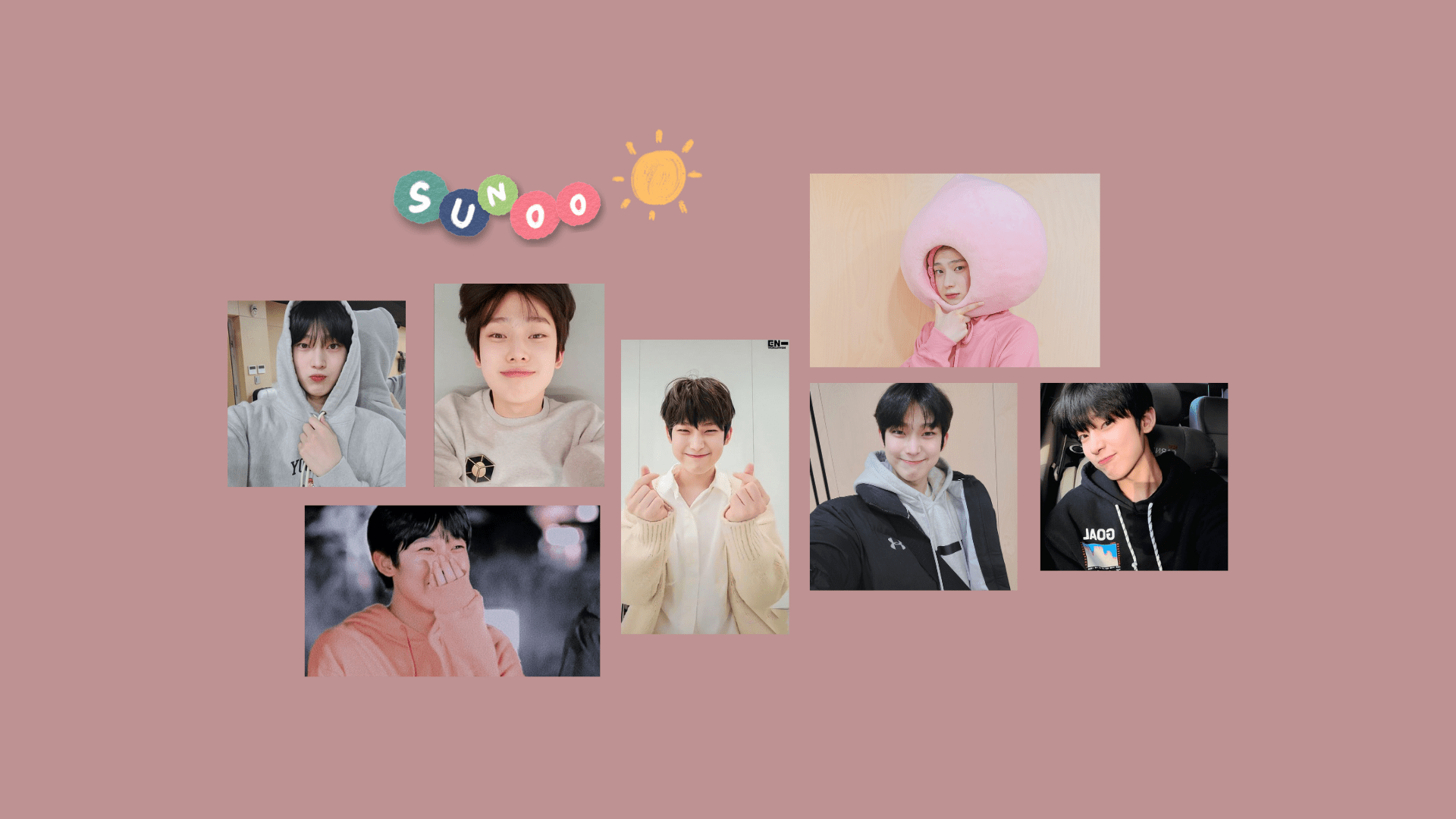 1920x1080 ENHYPEN Sunoo Colored Desktop Wallpaper. Destop wallpaper, Wallpaper, Pc desktop wallpaper