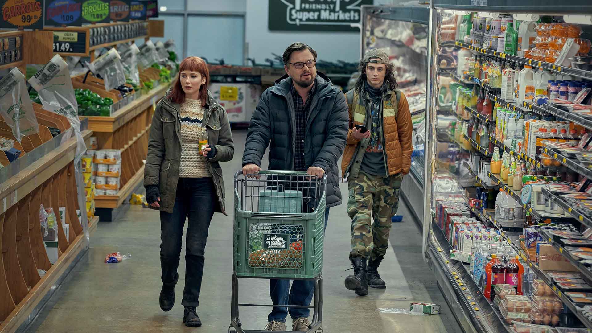 1920x1080 No One Cares About the Apocalypse in the New for Netflix's Comet Comedy 'Don't Look Up'