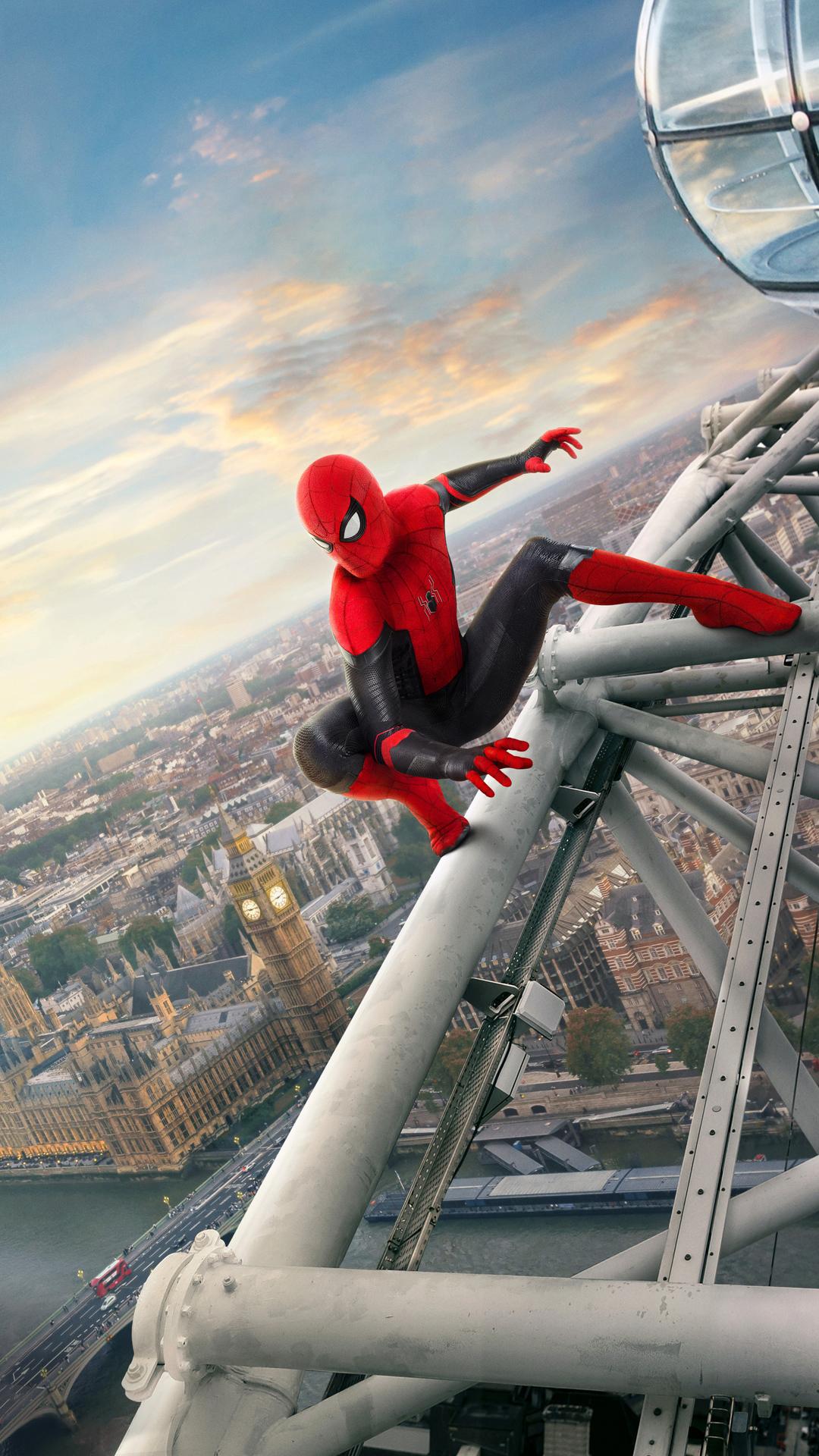 1080x1920 1080x1920 spiderman far from home, movies, 2019 movies, hd, superheroes, tom holland, spiderman for iPhone 8 wallpaper