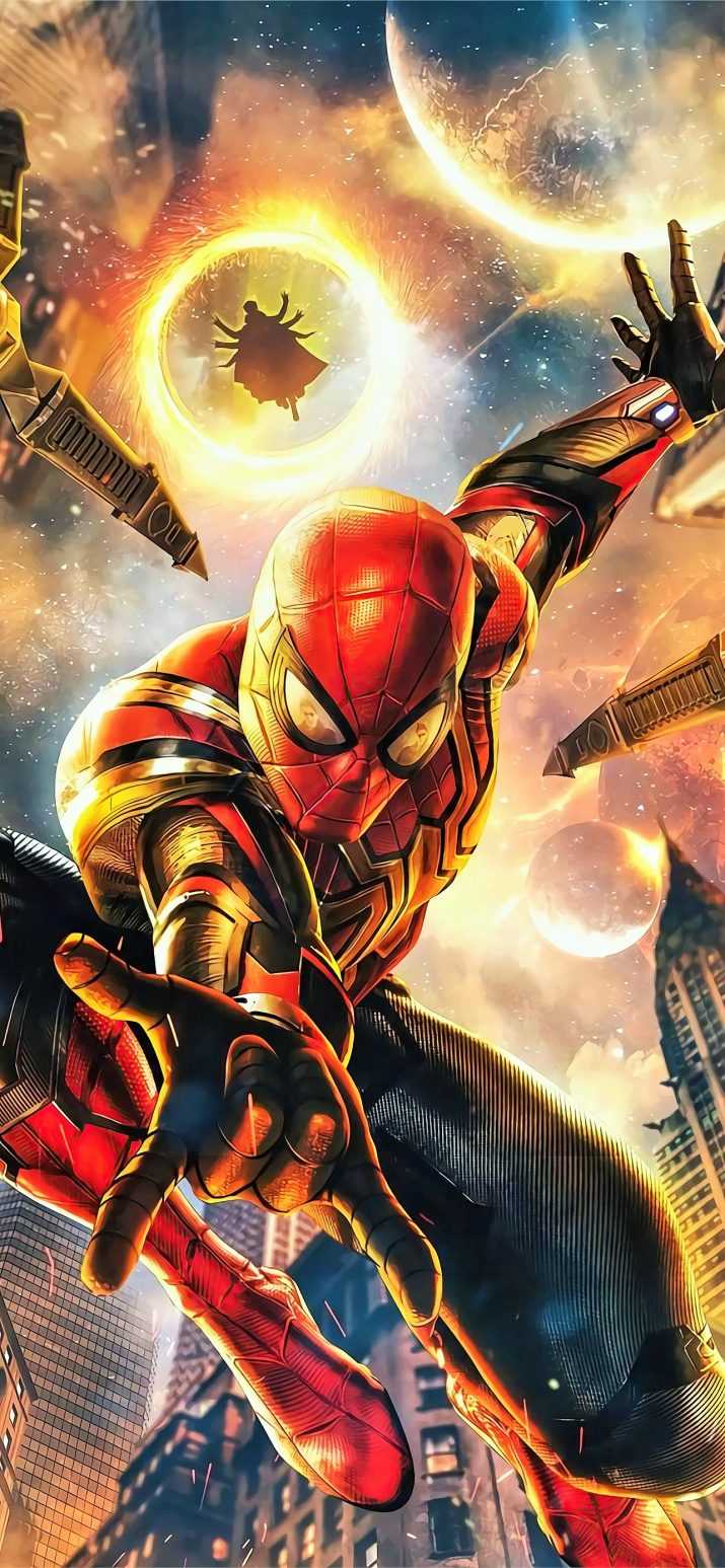 715x1547 IPhone Spider Man NWH Wallpaper