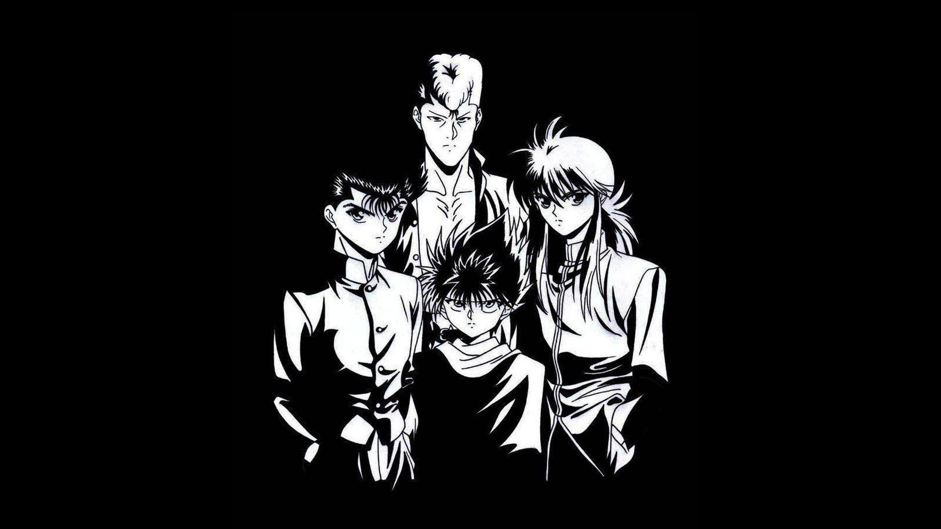1920x1080 Hiei (Yu Yu Hakusho) #monochrome Yu Yu Hakusho P #wallpaper #hdwallpaper #desktop. Wallpaper, Hiei, Latest HD wallpaper