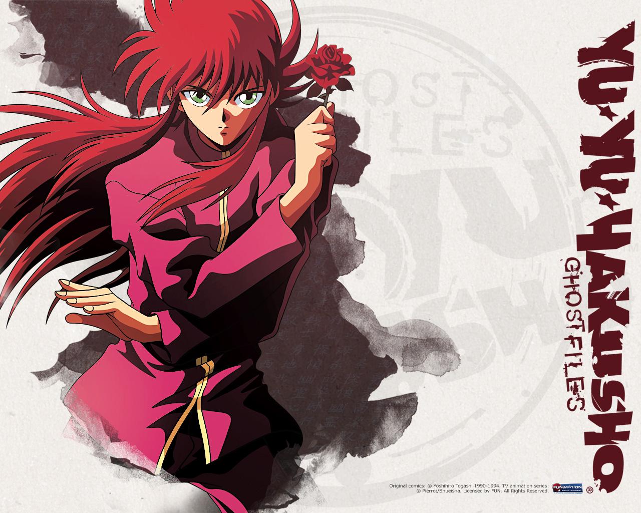 1280x1024 Yu Yu Hakusho Yoko Kurama Wallpaper