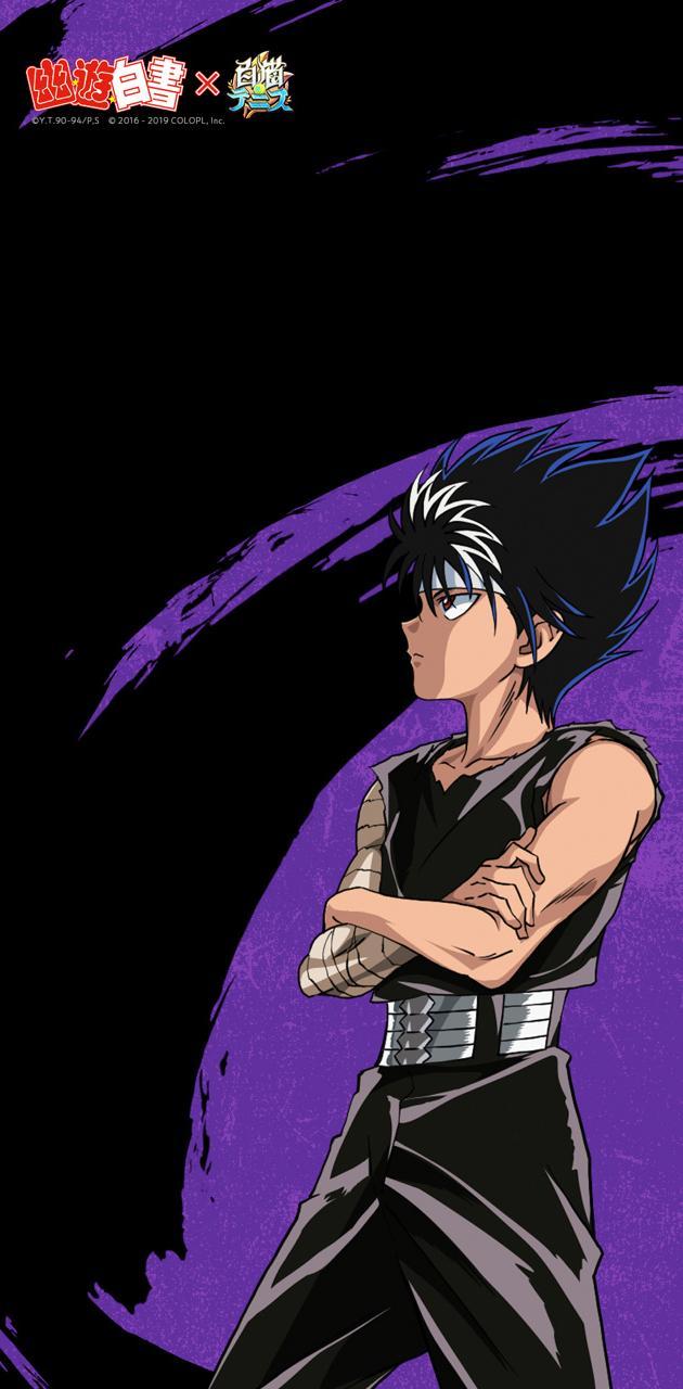 630x1280 Hiei yu yu hakusho wallpaper
