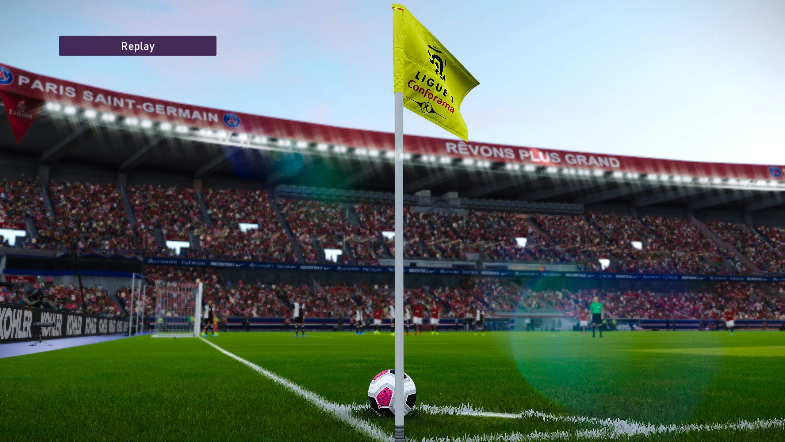 2560x1440 PES 2020 Parc des Princes Stadium For PC
