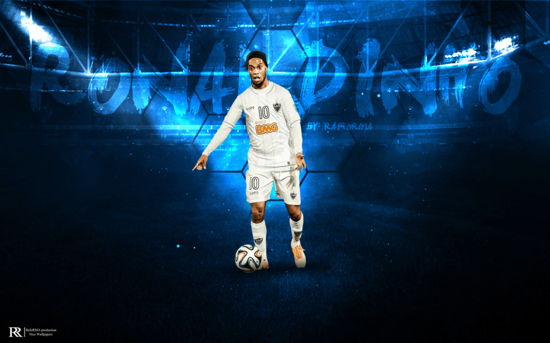 1920x1200 Ronaldinho HD Wallpaper