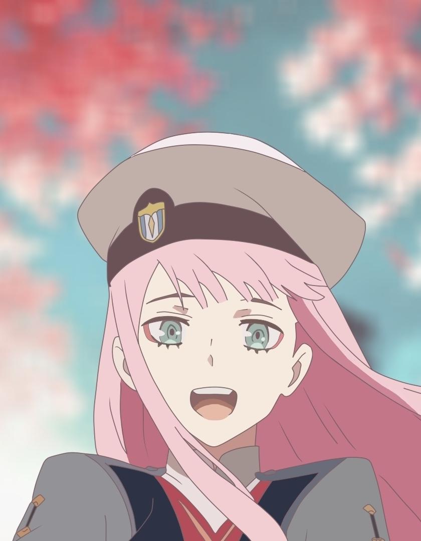 840x1080 Download zero two, uniform, cute ana beautiful, anime girl 840x1336 wallpaper, iphone iphone 5s, iphone 5c, ipod touch, 840x1336 HD image, background, 8403