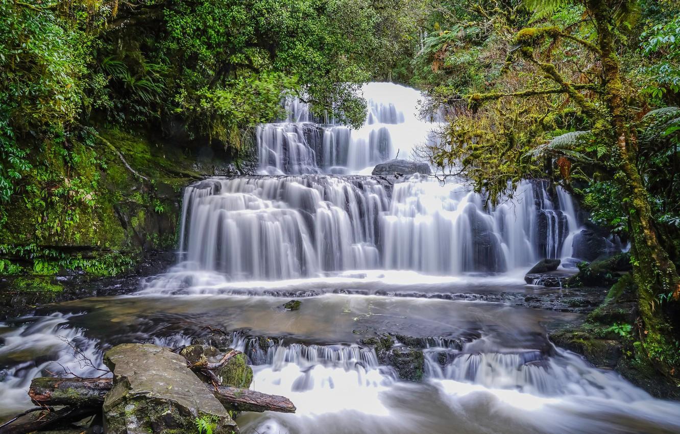 New Zealand Waterfall Wallpapers - Top Free New Zealand Waterfall ...