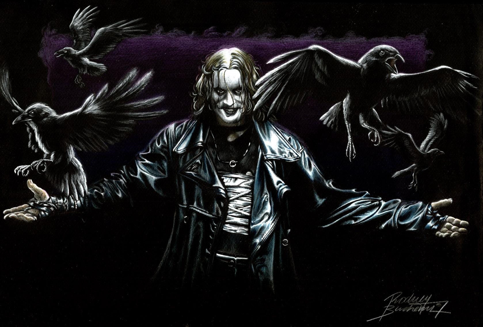 1678x1138 Deadpool vs. The Crow (Eric Draven)